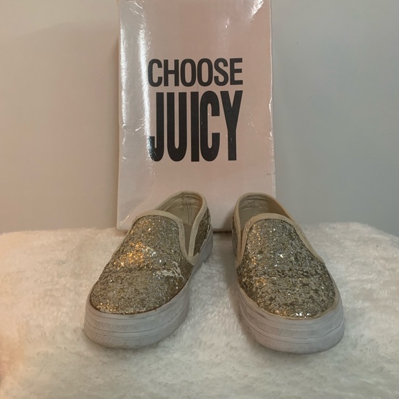 Juicy Couture Kids Glitter Sneaker - Picture 1 of 7